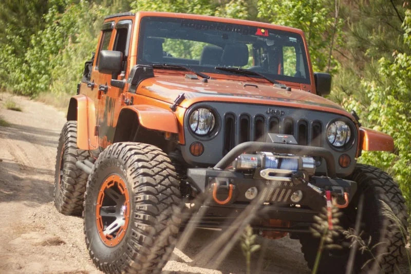 Rugged Ridge XHD Low Mount Snorkel Kit 07-11 Jeep Wrangler (JK) - Installation View