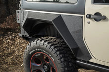 Load image into Gallery viewer, Rugged Ridge XHD Rear Armor Fenders Pair 2 Dr 07-18 Jeep Wrangler JK - Side View