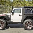 Load image into Gallery viewer, Rugged Ridge XHD Rear Armor Fenders Pair 2 Dr 07-18 Jeep Wrangler JK - Installation View