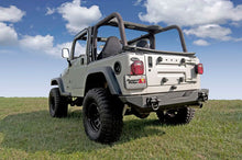 Load image into Gallery viewer, Rugged Ridge XHD Rear Bumper 76-06 Jeep CJ / Jeep Wrangler - Main Product View