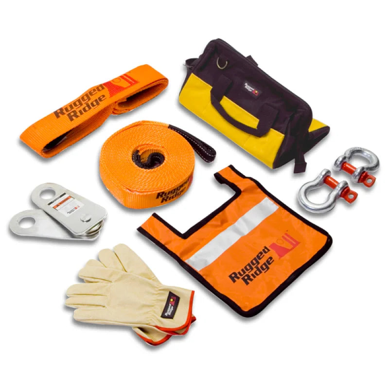 Rugged Ridge XHD Recovery Gear Kit 20000lbs - Main Product View