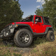 Load image into Gallery viewer, Rugged Ridge XHD Rock Sliders 07-18 Jeep Wrangler JK 2 Door - Back View