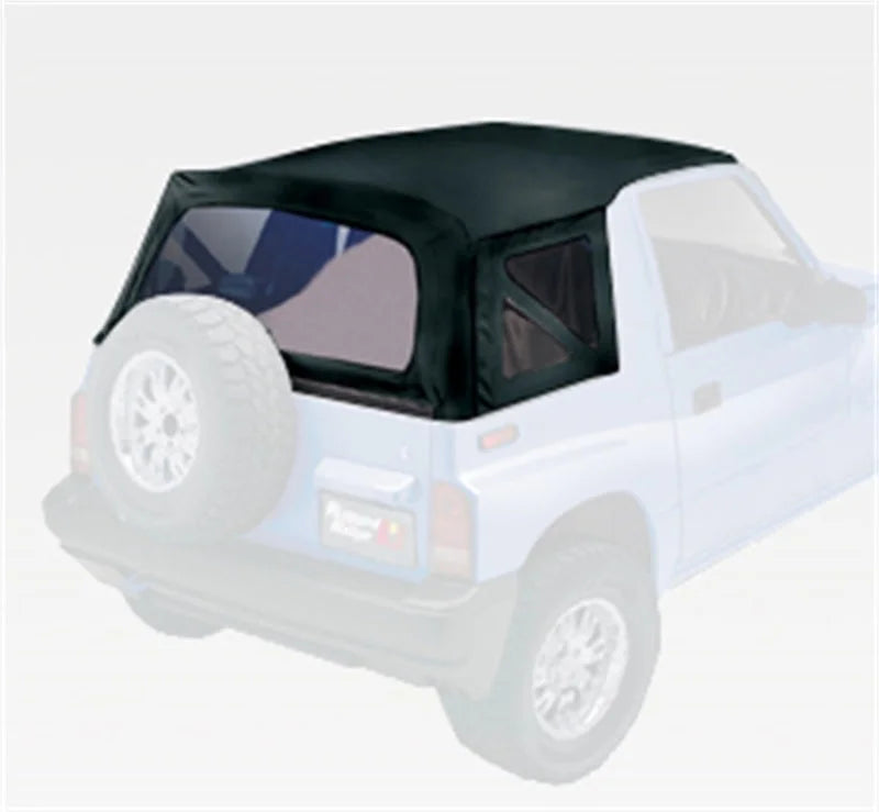 Rugged Ridge XHD S-Top Black Denim Clear Windows 95-98 Sidekicks