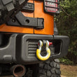 Load image into Gallery viewer, Rugged Ridge Yellow 3/4in D-Ring Isolator Kit - Side View
