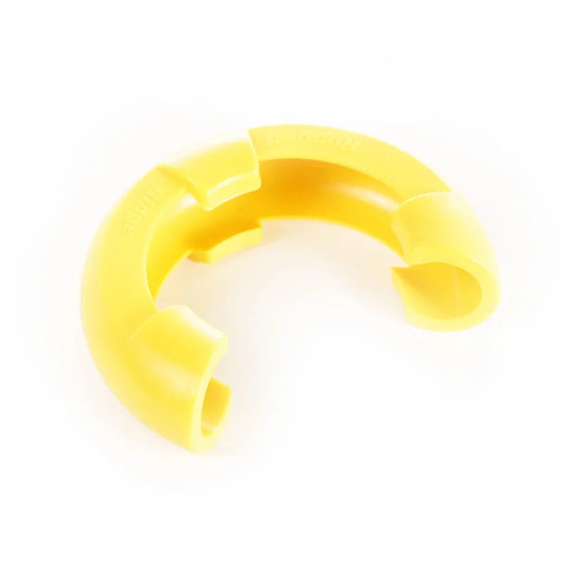 Rugged Ridge Yellow 3/4in D-Ring Isolator Kit - Back View