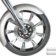Load image into Gallery viewer, Russ Wernimont Designs Custom Dresser Front Fender for 21" Wheel - Steel