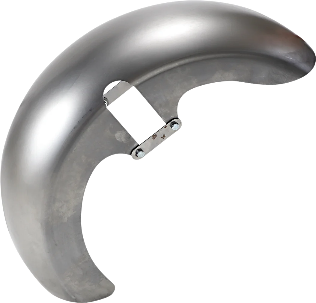 Russ Wernimont Designs EZ-8 Custom Front Fender for 18" Wheel - Raw - 8" W x 40" L RWD-50250 - Side View