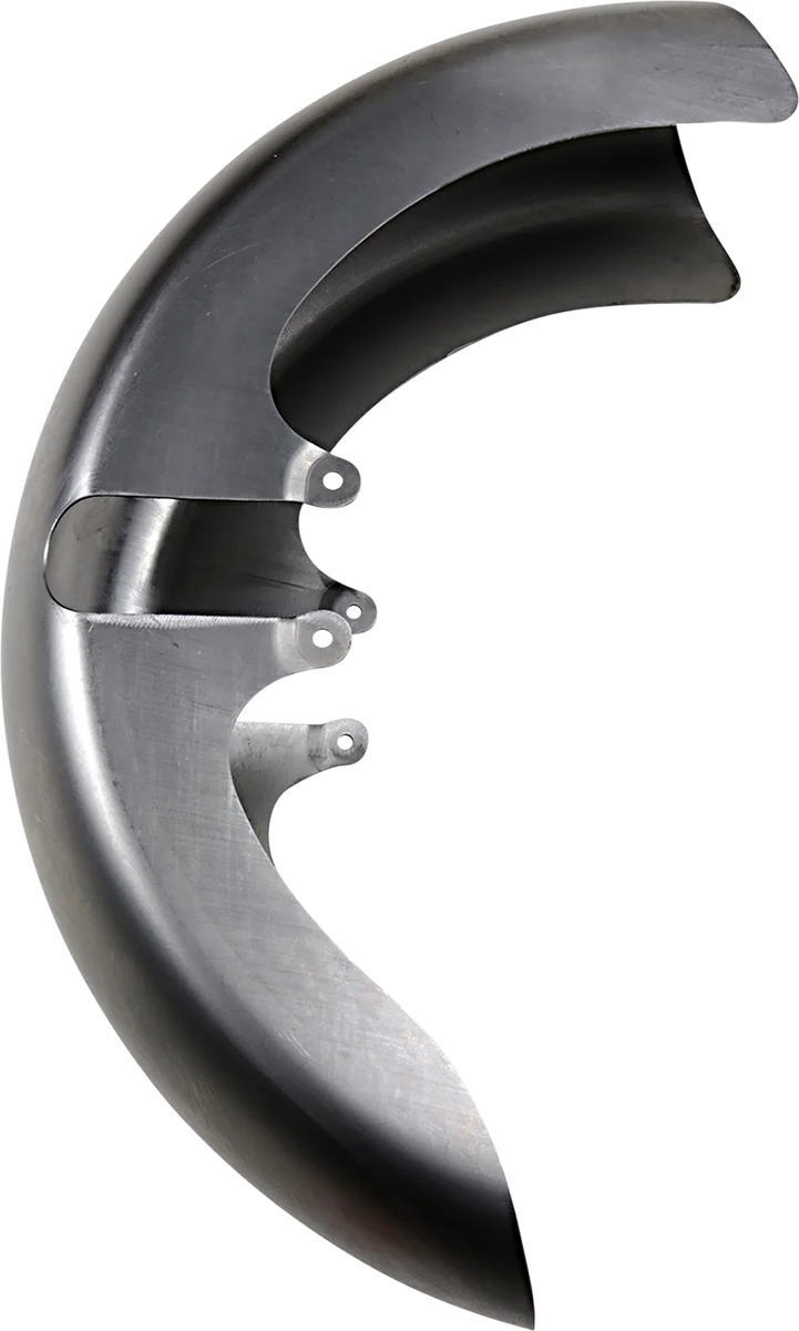 Russ Wernimont Designs EZ-8 Custom Front Fender for 18" Wheel - Raw - 8" W x 40" L RWD-50250 - Back View