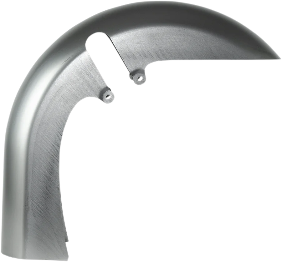 Russ Wernimont Designs Flat Back Dresser Front Fender - 8" x 18" - 30° - FL RWD-50260 - Back View