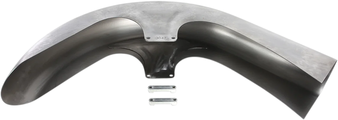 Russ Wernimont Designs Flat Back Dresser Front Fender - 30" - 47° - FL RWD-50215 - Installation View