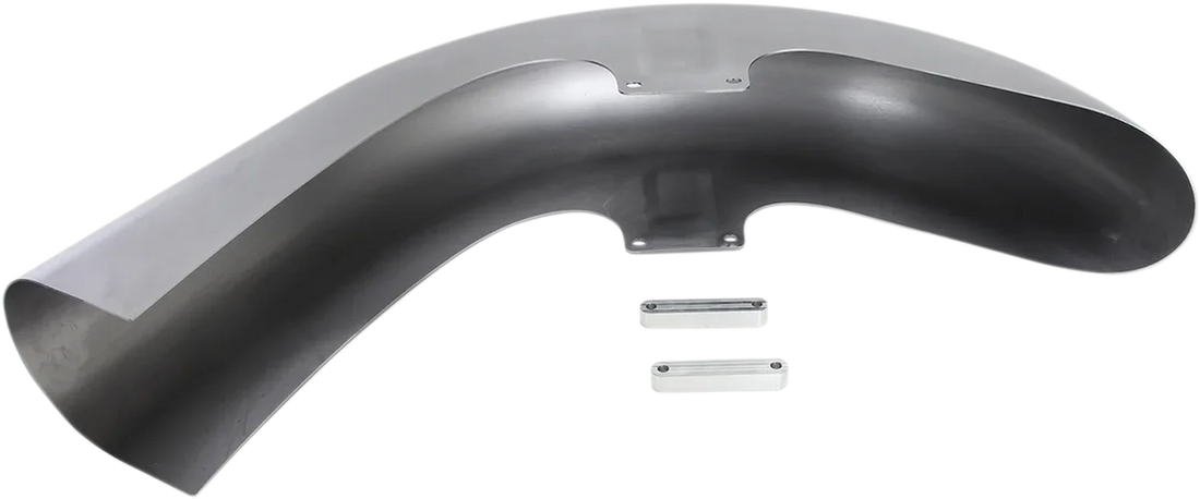Russ Wernimont Designs Flat Back Dresser Front Fender - 6" x 23" - 32° - FL RWD-50224 - Installation View