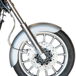 Load image into Gallery viewer, Russ Wernimont Designs Front Fender - For 90/90-19" Wheel - 4.3/4" W - 34-3/4" L RWD-50170 fits Dyna - Back View