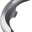 Load image into Gallery viewer, Russ Wernimont Designs Long Flared Front Fender - For 90/90-21 Wheel - 4.5" W x 37.5" L RWD-CW4.5L - Side View