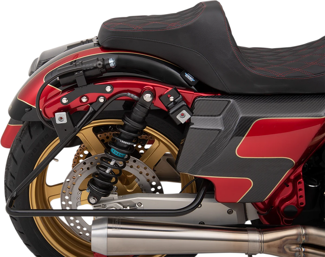 Russ Wernimont Designs Rear Fender - Steel - 8-1/2" W RWD-50227 - Installation View