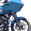 Load image into Gallery viewer, Russ Wernimont Designs Retro Front Fender - For 19" Wheel - 6" W - FLH/FLT RWD-50270 - Back View