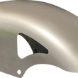 Load image into Gallery viewer, Russ Wernimont Designs Retro Front Fender - For 19" Wheel - 6" W - FLH/FLT RWD-50270 - Installation View