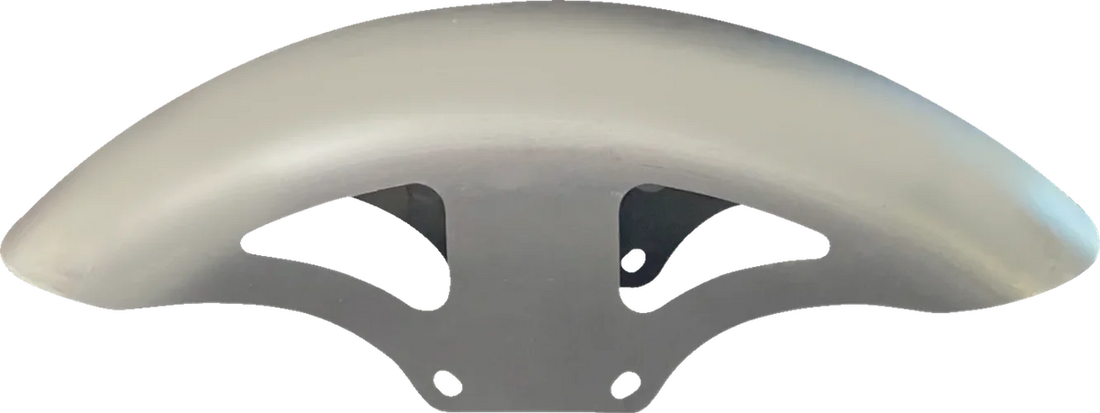 Russ Wernimont Designs Retro Front Fender - For 19" Wheel - 6" W - FLH/FLT RWD-50280 - Side View