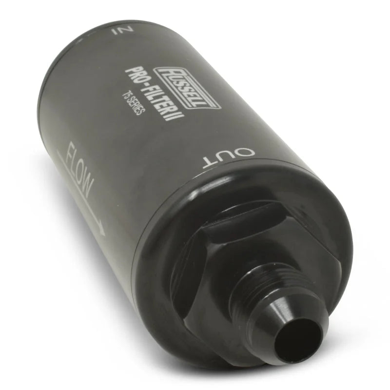 Russell 10An 100 Micron Filter Assembly 75 Series Pro-Filter 2 - Side View
