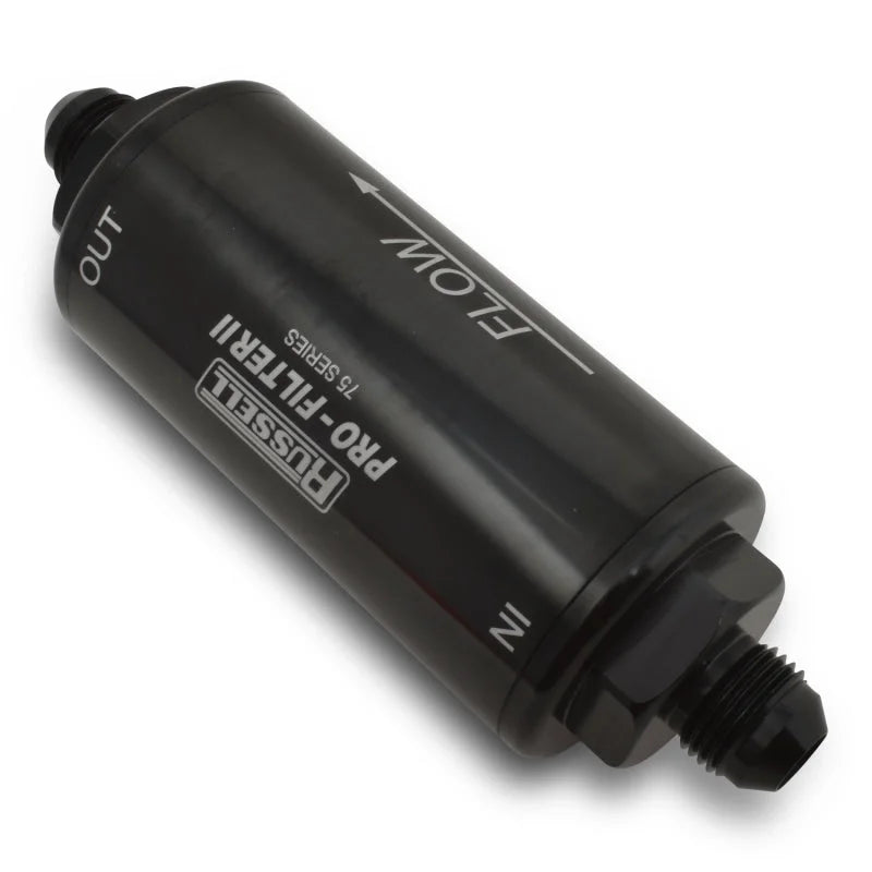 Russell 8An 100 Micron Filter Assembly 75 Series Pro-Filter 2 - Side View