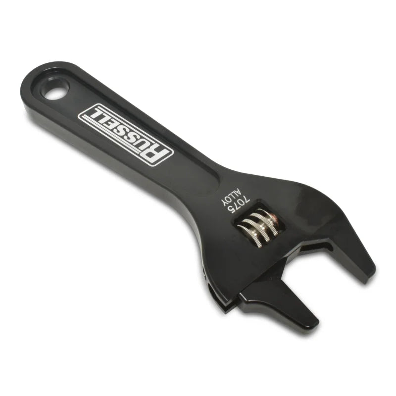Russell Adjustable End Wrench Black - Side View