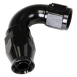 Load image into Gallery viewer, Russell Black 120 -10 Pro Ptfe Hose End - Main Product View