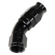 Load image into Gallery viewer, Russell Black 45 -10 Pro Ptfe Hose End - Main Product View