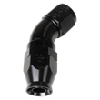 Load image into Gallery viewer, Russell Black 45 -10 Pro Ptfe Hose End - Detail View