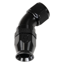 Load image into Gallery viewer, Russell Black 45 -12 Pro Ptfe Hose End - Main Product View