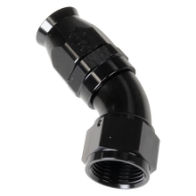 Load image into Gallery viewer, Russell Black 45 -12 Pro Ptfe Hose End - Detail View