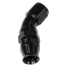 Load image into Gallery viewer, Russell Black 45 -8 Pro Ptfe Hose End - Main Product View