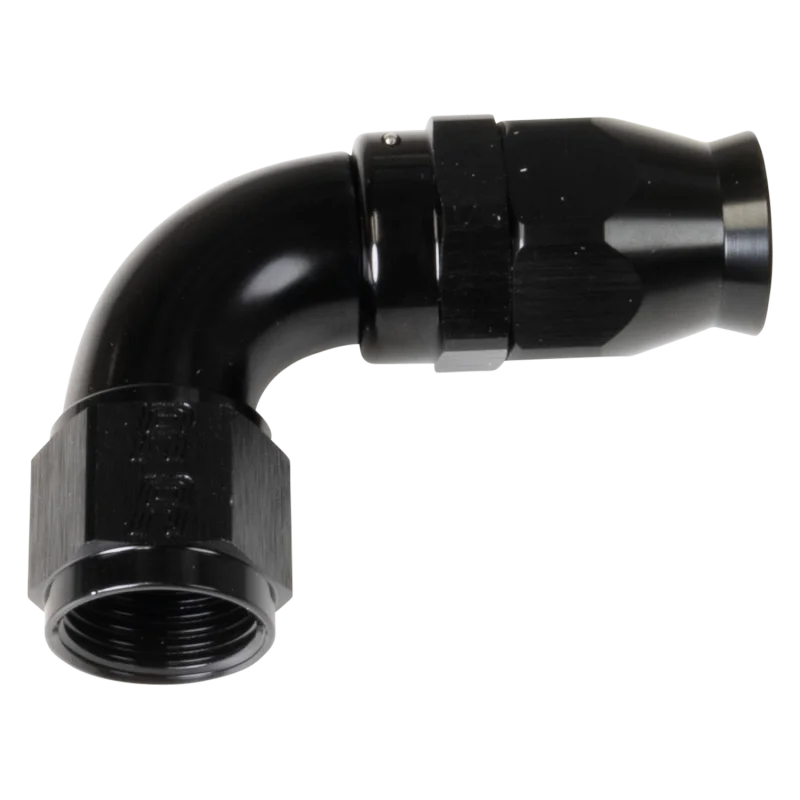 Russell Black 90 -10 Pro Ptfe Hose End - Side View