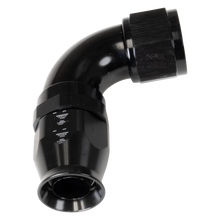 Load image into Gallery viewer, Russell Black 90 -12 Pro Ptfe Hose End - Main Product View