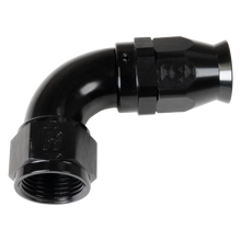 Load image into Gallery viewer, Russell Black 90 -12 Pro Ptfe Hose End - Detail View