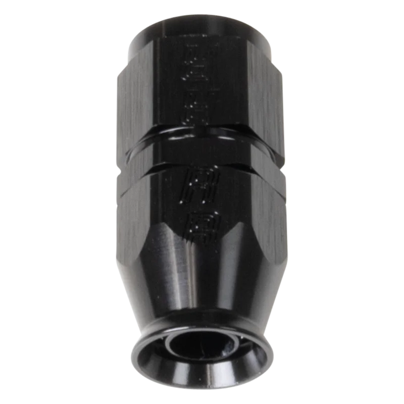Russell Black Straight -8 Pro Ptfe Hose End - Detail View