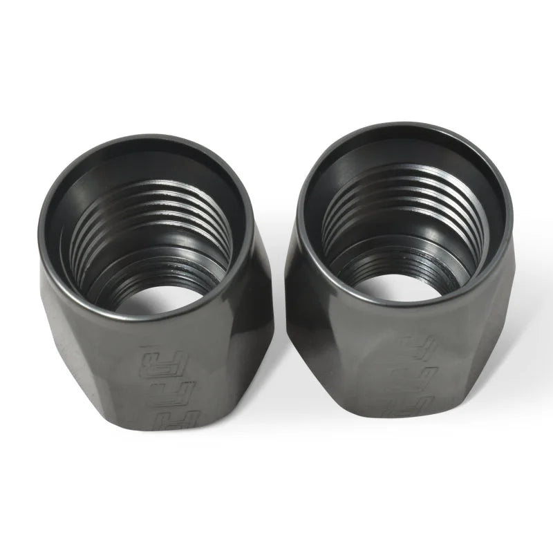 Russell Hose End Socket -6 AN Polished & Gray Anodized (2 PACK) - Additional View 5