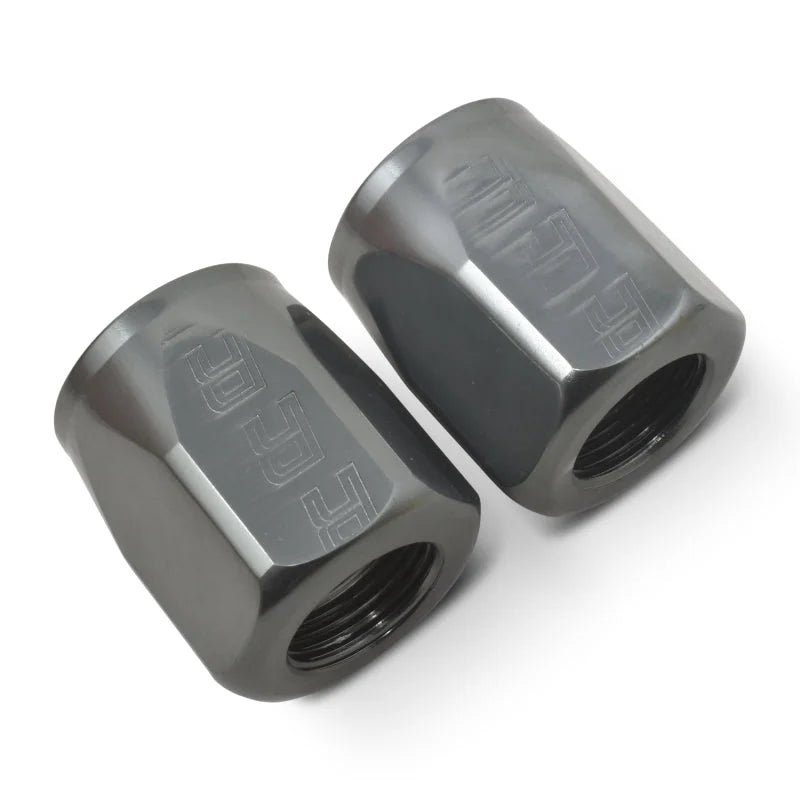Russell Hose End Socket -6 AN Polished & Gray Anodized (2 PACK) - Additional View 7