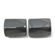 Load image into Gallery viewer, Russell Hose End Socket -8 AN Polished &amp; Gray Anodized (2 Pack) - Main Product View