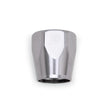 Load image into Gallery viewer, Russell Hose End Socket -8 AN Polished &amp; Gray Anodized (2 Pack) - Side View