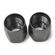 Load image into Gallery viewer, Russell Hose End Socket -8 AN Polished &amp; Gray Anodized (2 Pack) - Installation View
