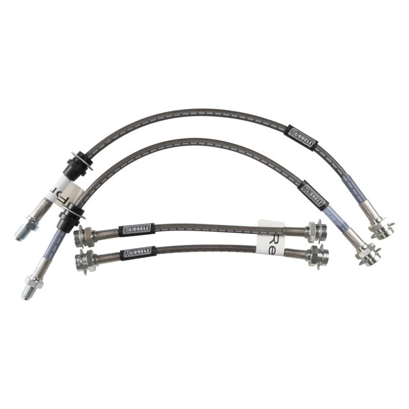 Russell Performance 00-06 Ford Focus Brake Line Kit - Side View