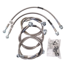 Load image into Gallery viewer, Russell Performance 01-06 GM Silverado/Sierra HD (All) (Also fits Rancho) Brake Line Kit - Side View