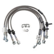 Load image into Gallery viewer, Russell Performance 02-05 Subaru Impreza 2.5 RS and WRX Brake Line Kit - Back View