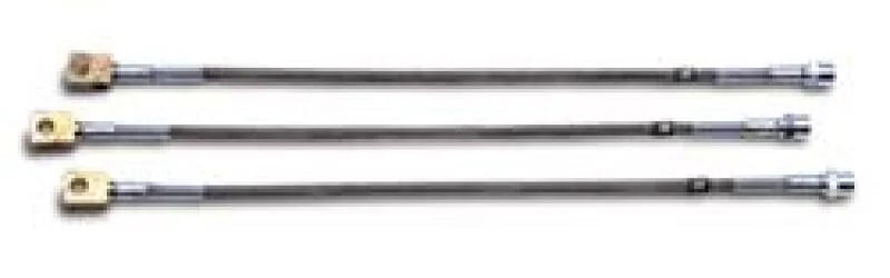 Russell Performance 02-06 Dodge Ram 1500 4WD 4in-6in lift Brake Line Kit - Side View
