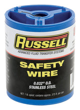 Load image into Gallery viewer, Russell Performance .032-Gauge Stainless Steel Wire 1-lb. Spool - Main Product View