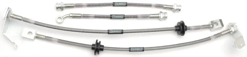 Russell Performance 05-06 Pontiac GTO Brake Line Kit - Side View