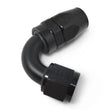 Load image into Gallery viewer, Russell Performance -10 AN Black 120 Degree Full Flow Swivel Hose End - Installation View