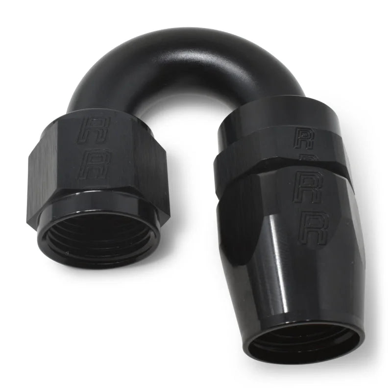 Russell Performance -10 AN Black 180 Degree Full Flow Swivel Hose End - Additional View 7