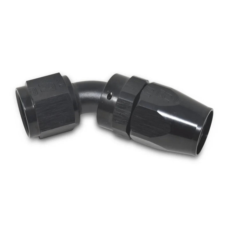 Russell Performance -10 AN Black 45 Degree Full Flow Hose End - Installation View
