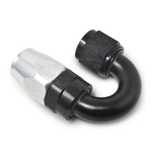 Load image into Gallery viewer, Russell Performance -10 AN Black/Silver 180 Degree Tight Radius Full Flow Swivel Hose End - Additional View 7