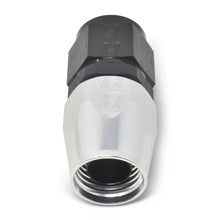 Load image into Gallery viewer, Russell Performance -10 AN Black/Silver Straight Full Flow Hose End - Additional View 9